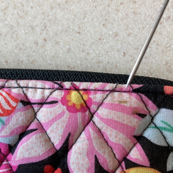 Vera Bradley Accordion Wallet Tangerine Twist - Picture 13 of 13